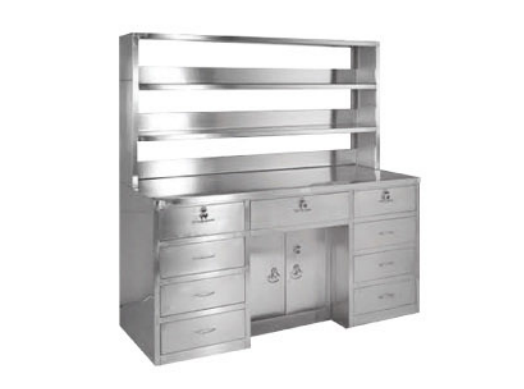 C7全不銹鋼Ⅰ型工作臺（帶試劑架）